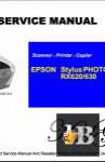   EPSON Stylus Photo RX600, RX610, RX620, RX630 